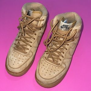 Wheat Air Force ones